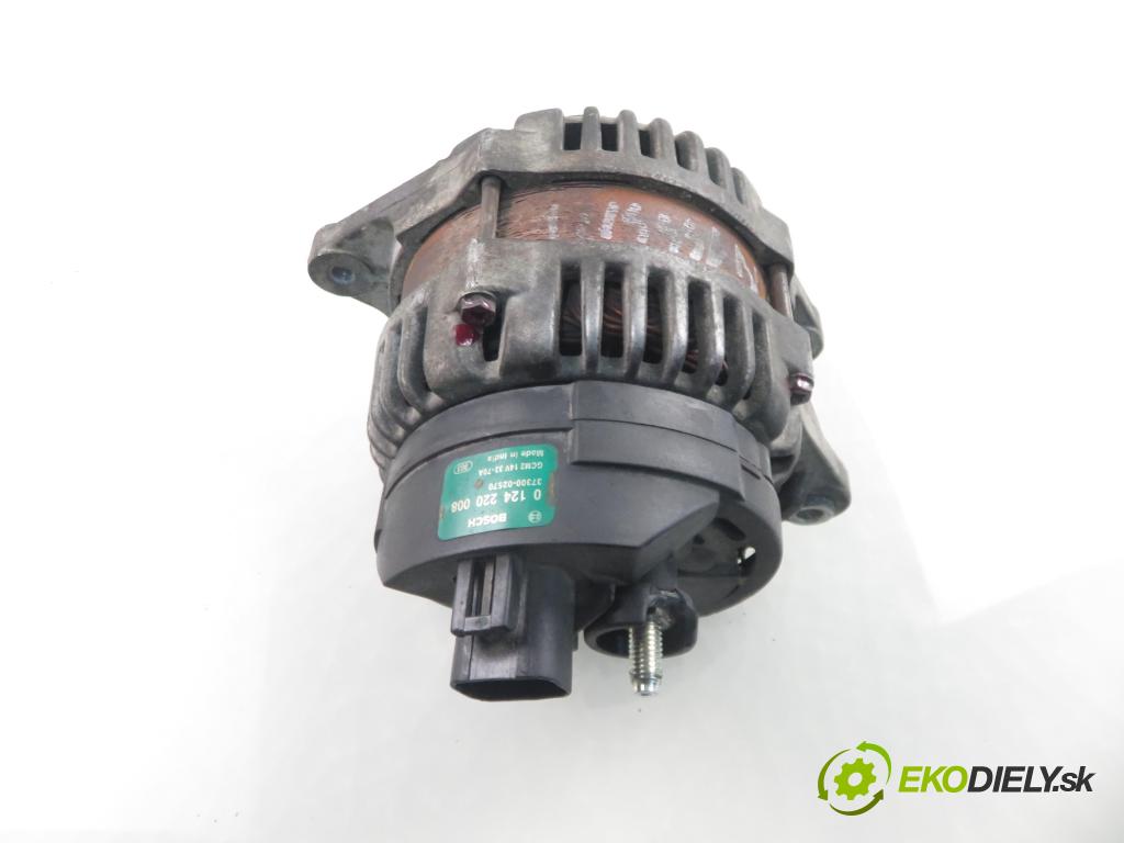 HYUNDAI GETZ (TB) HB 2007 49,00 1.1 SOHC 12V 67 - G4HG 1086,00 Alternátor 3730002570 ; 0124220008 (Alternátor)