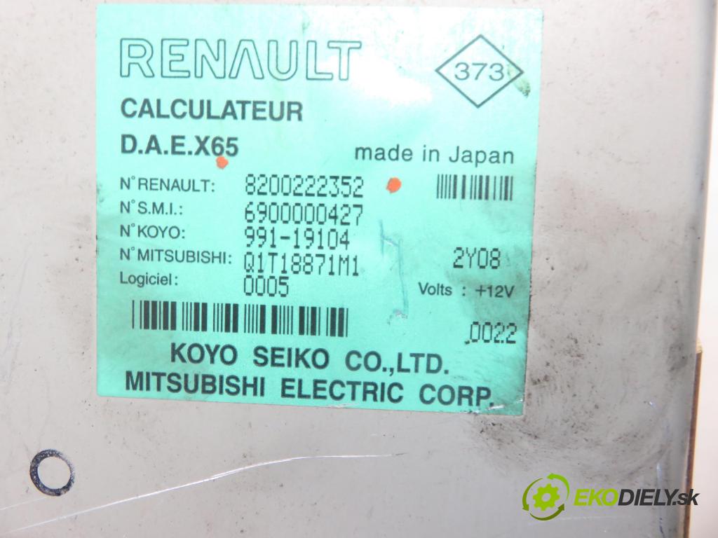 RENAULT CLIO II (BB_, CB_) HB 2003 66,00 1.6 (B/CB0D) - K7M 744 1598,00 SLOUPEC / PODPORA elektrický 8200222352 ; 6900000319