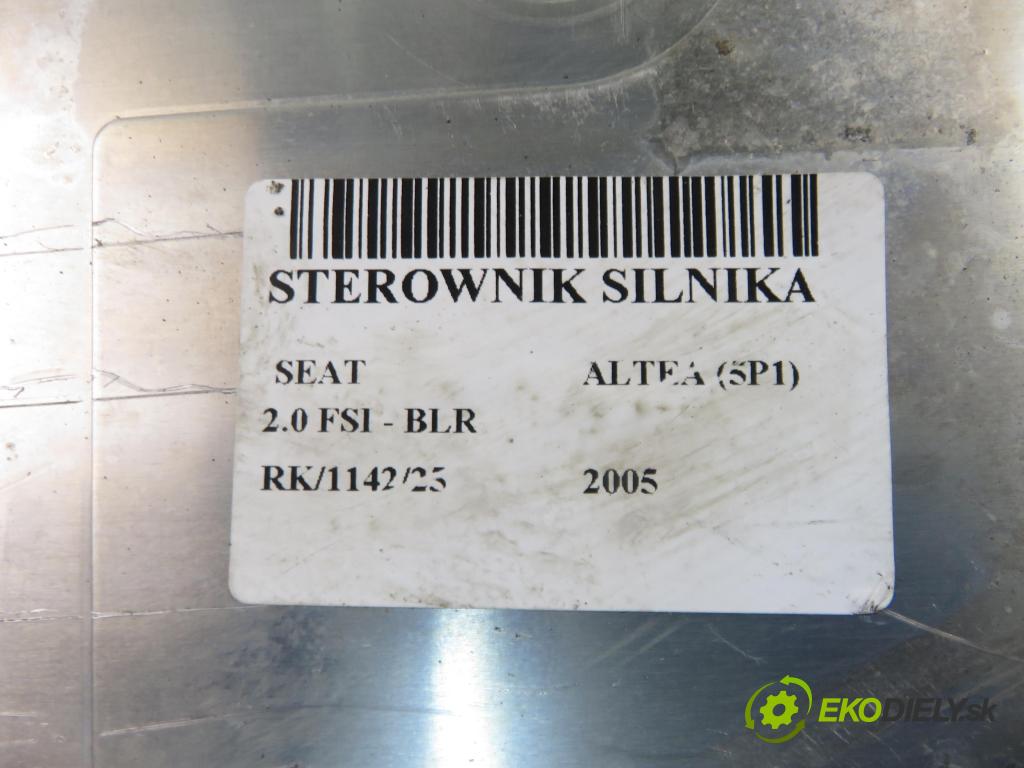 SEAT ALTEA (5P1) MINIVAN 2005 110,00 2.0 FSI - BLR 1984,00 Riadiaca jednotka Motor 06F906056BA ; 0261S02047