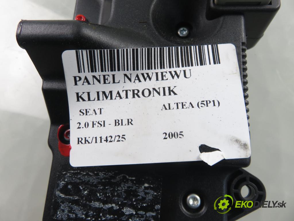 SEAT ALTEA (5P1) MINIVAN 2005 110,00 2.0 FSI - BLR 1984,00 Panel kúrenia KLIMATRONIK