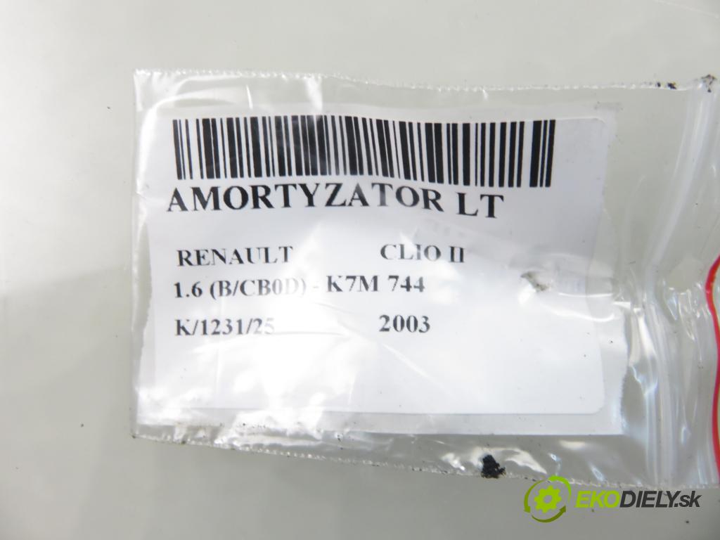 RENAULT CLIO II (BB_, CB_) HB 2003 66,00 1.6 (B/CB0D) - K7M 744 1598,00 Tlmič LT 