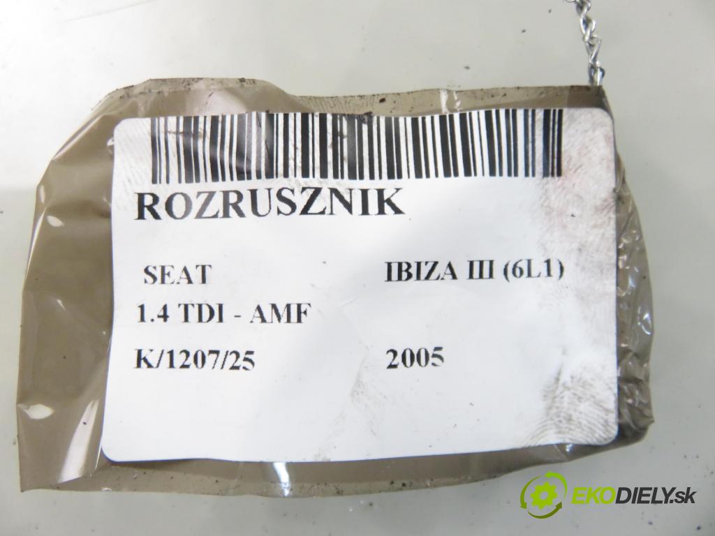 SEAT IBIZA III (6L1) HB 2005 55,00 1.4 TDI 75 - AMF 1422,00 Štartér 0001123012 (Štartér)