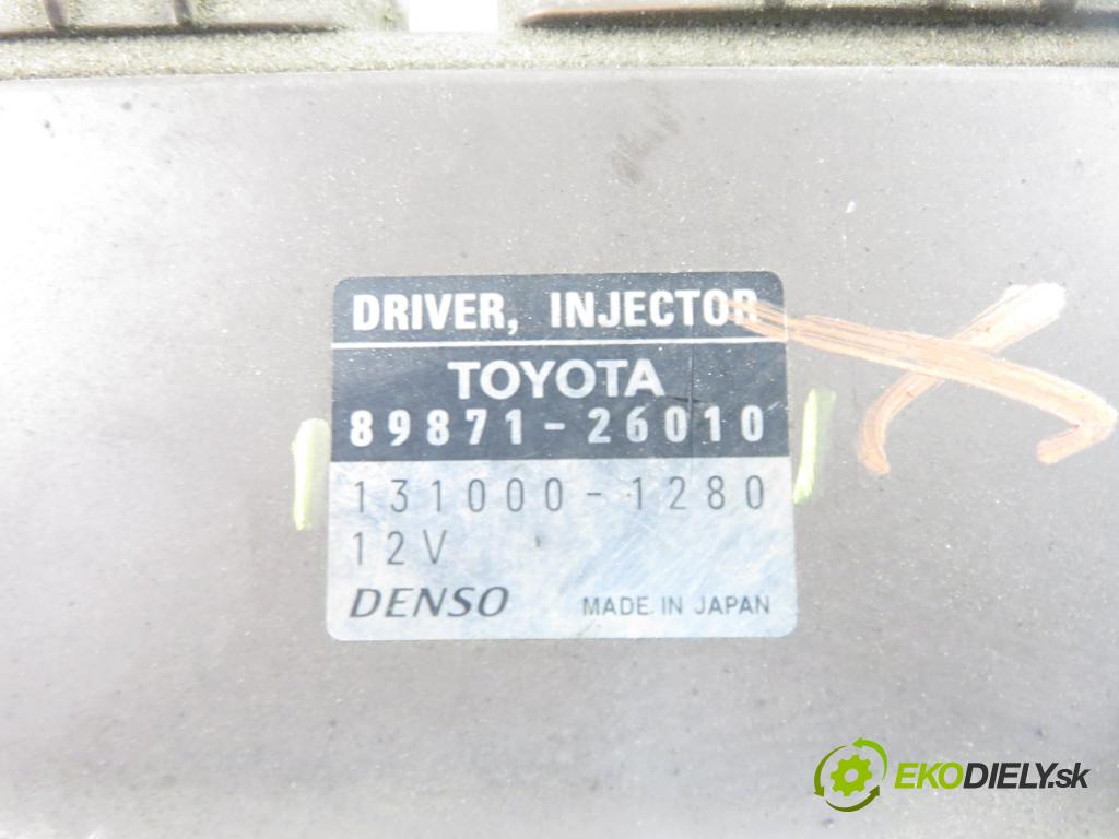 TOYOTA RAV 4 II (_A2_) SUV 2005 85,00 2.0 D-4D 4WD 116 - 1CD-FTV 1995,00 řídící jednotka vstřiku 8987126010 ; 1310001280