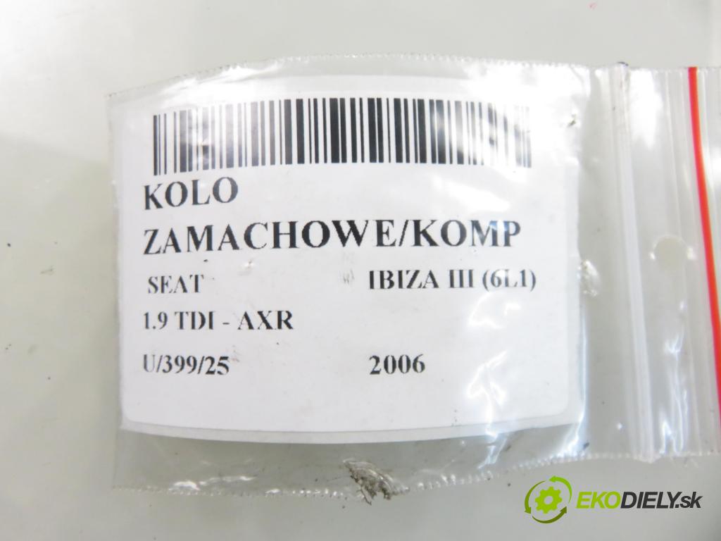 SEAT IBIZA III (6L1) HB 2006 74,00 1.9 TDI - AXR 1896,00 Koleso zotrvačník 412110009 ; 038141032 ; 037105273C