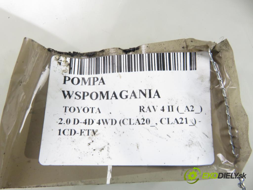 TOYOTA RAV 4 II (_A2_) SUV 2005 85,00 2.0 D-4D 4WD 116 - 1CD-FTV 1995,00 pumpa servočerpadlo  (Servočerpadlo)