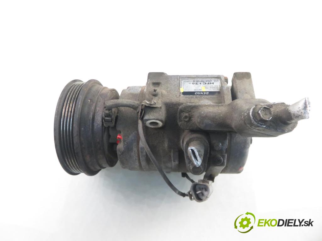 TOYOTA RAV 4 II (_A2_) SUV 2005 85,00 2.0 D-4D 4WD 116 - 1CD-FTV 1995,00 KOMPRESOR: klimatizácie 4472204302 (Kompresor klimatizácie)