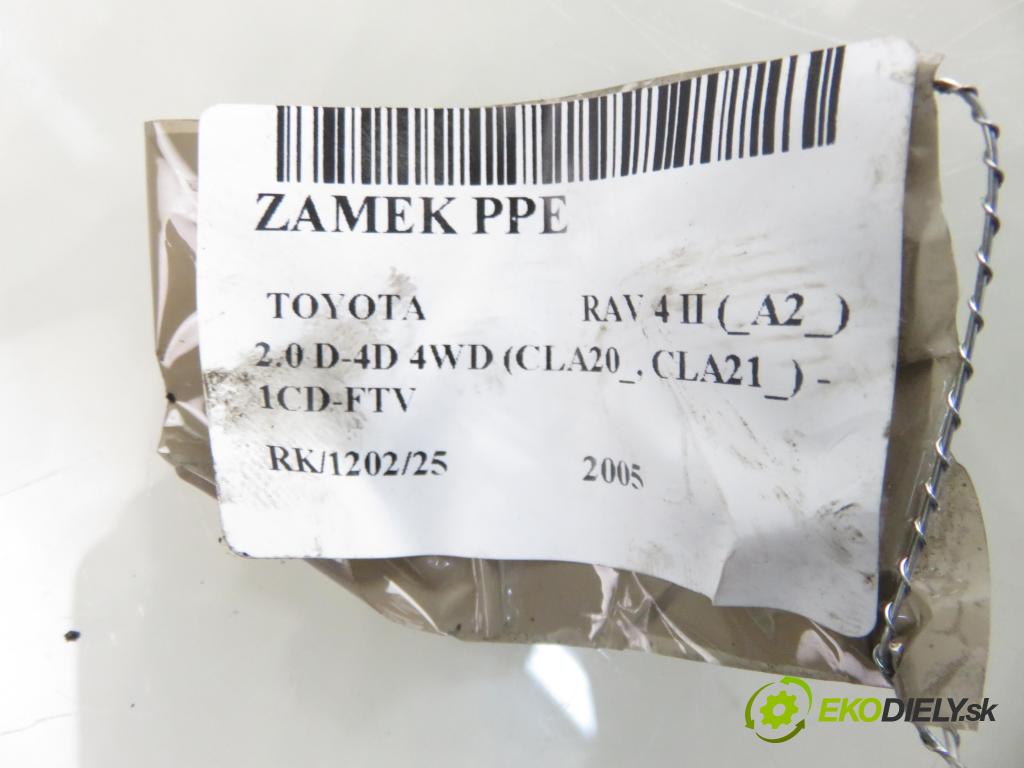 TOYOTA RAV 4 II (_A2_) SUV 2005 85,00 2.0 D-4D 4WD 116 - 1CD-FTV 1995,00 zámok PPE 