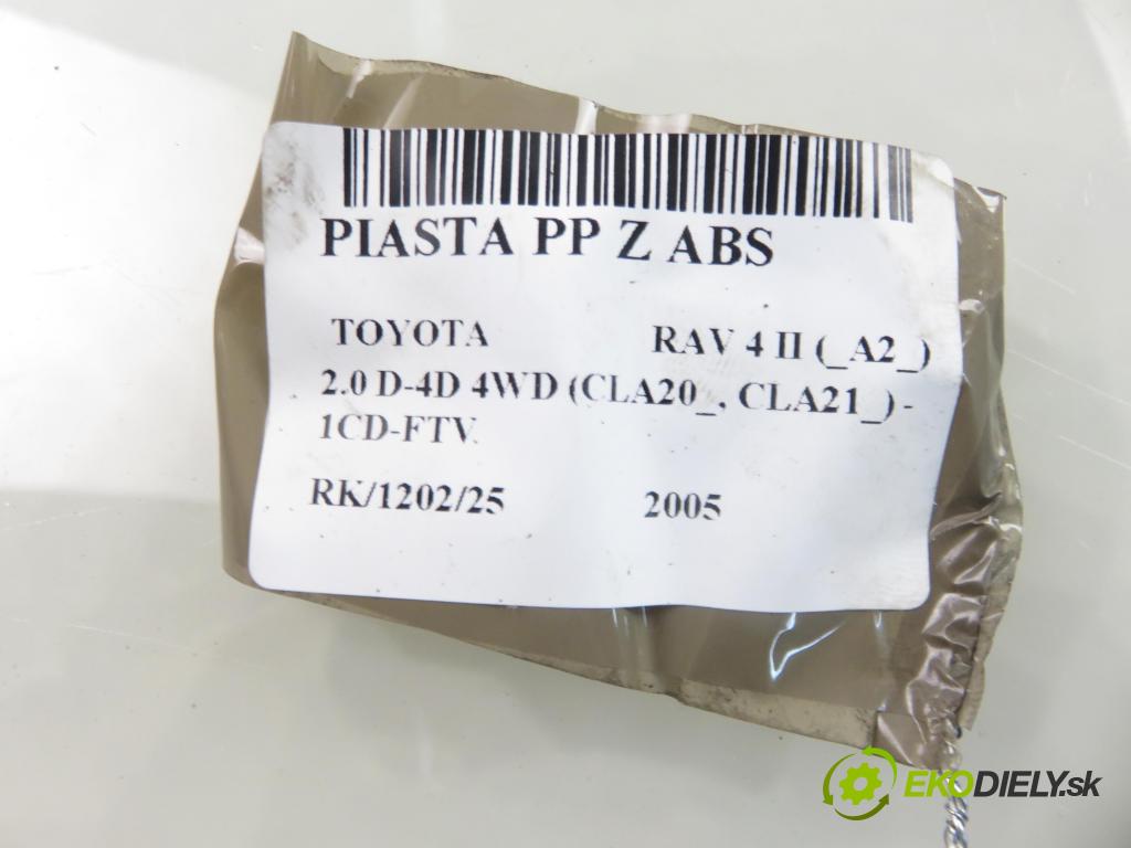 TOYOTA RAV 4 II (_A2_) SUV 2005 85,00 2.0 D-4D 4WD 116 - 1CD-FTV 1995,00 náboj PP ABS 