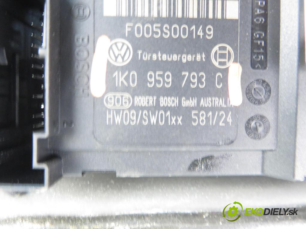 VW GOLF V (1K1) HB 2005 103,00 2.0 TDI 16V - BKD 1968,00 mechanismus oken 3D 1K0959793C