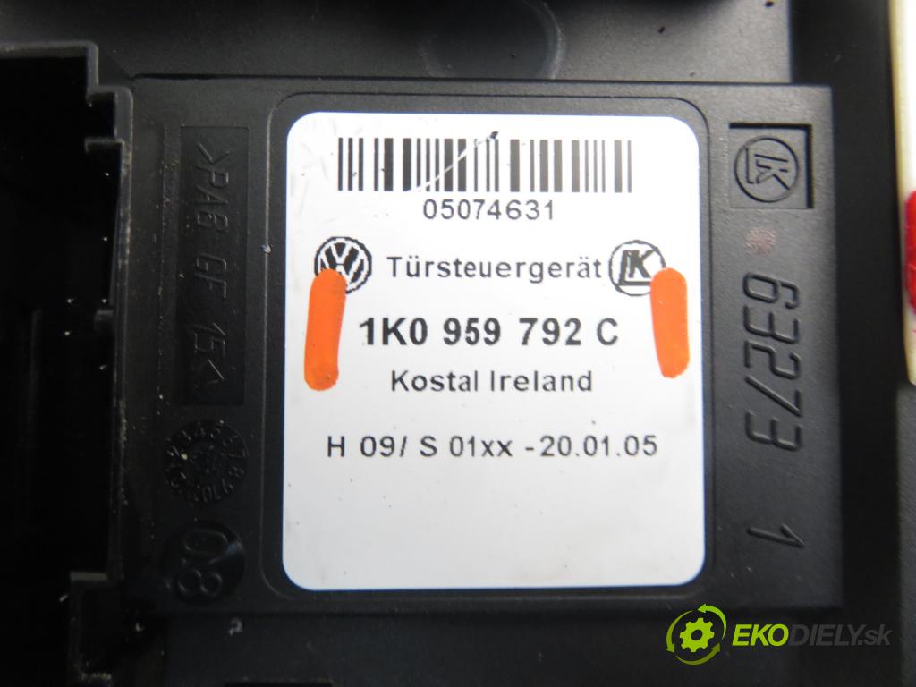 VW GOLF V (1K1) HB 2005 103,00 2.0 TDI 16V - BKD 1968,00 mechanismus oken PPE 3D 1K0959792C