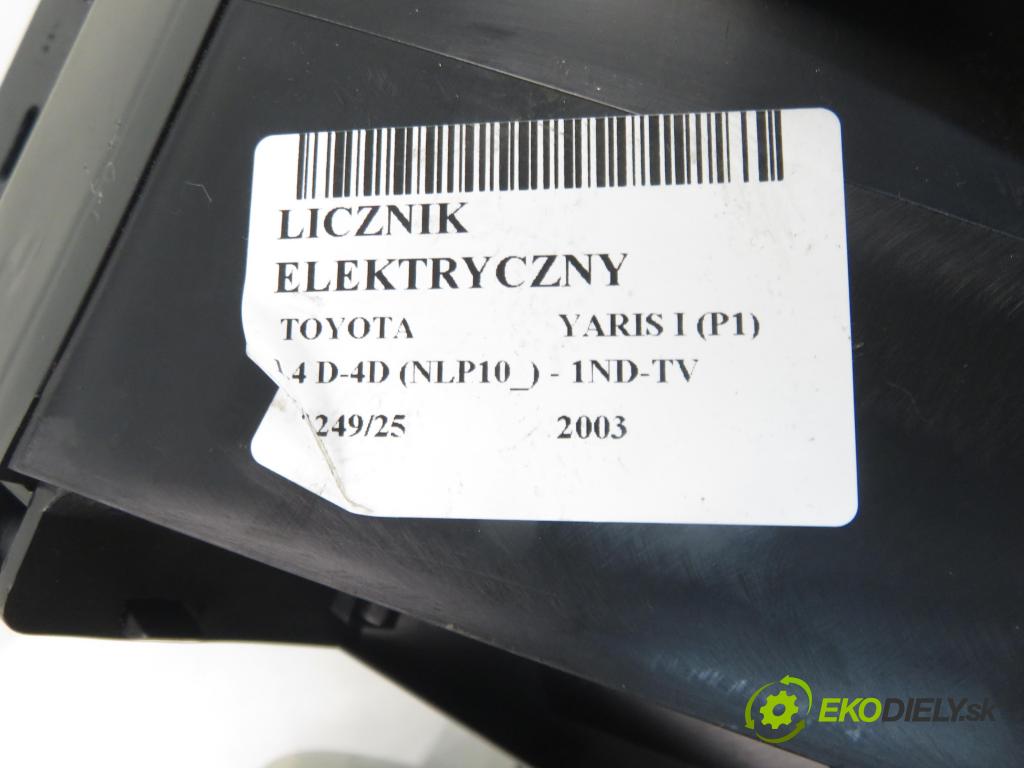 TOYOTA YARIS (_P1_) HB 2003 55,00 1.4 D-4D (NLP10_) - 1ND-TV 1364,00 prístrojovka elektrický 8380052640 ; 4573000961