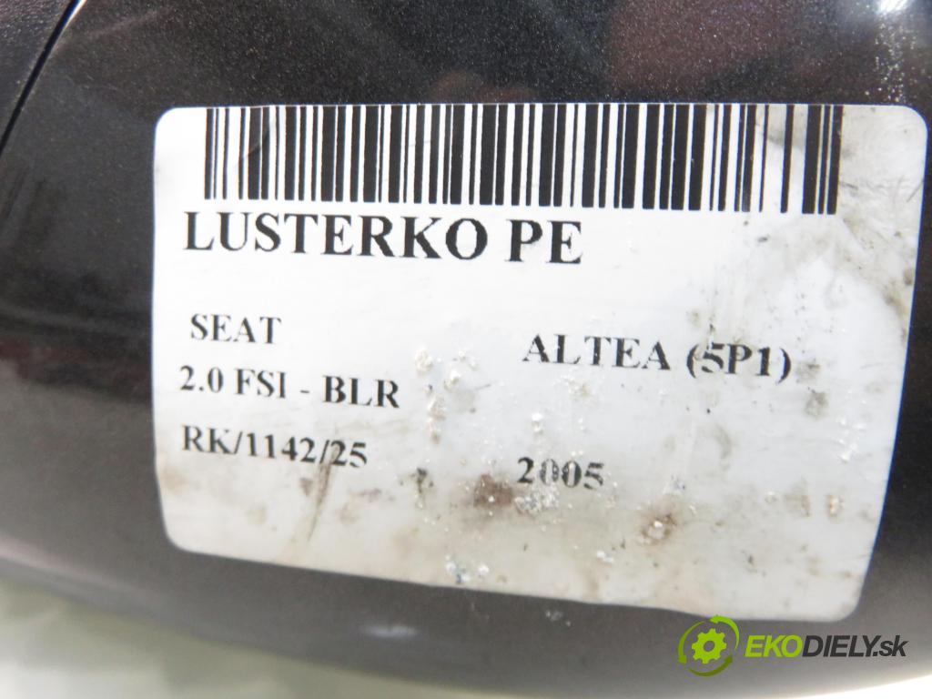 SEAT ALTEA (5P1) MINIVAN 2005 110,00 2.0 FSI - BLR 1984,00 Spätné zrkadlo 