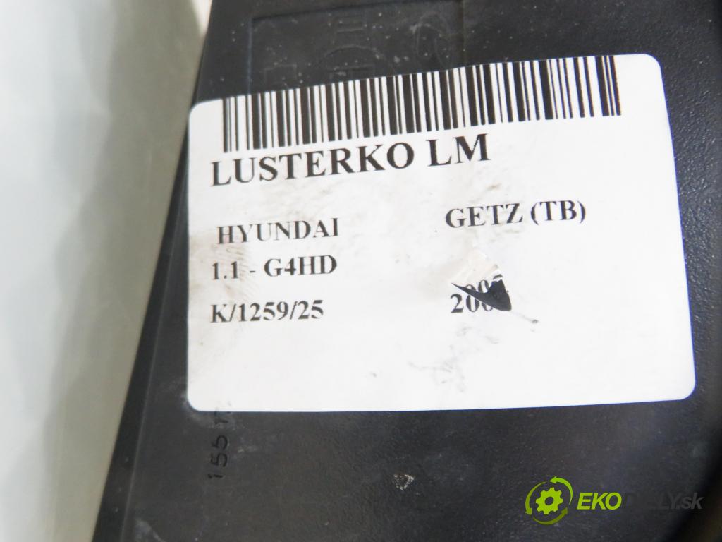 HYUNDAI GETZ (TB) HB 2005 49,00 1.1 1086,00 zpětné zrcátko