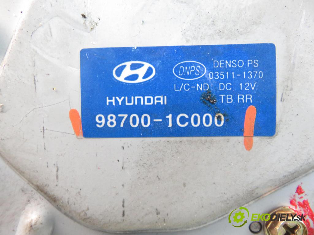 HYUNDAI GETZ (TB) HB 2005 49,00 1.1 1086,00 motorek stěrače ZADNÍ: 987001C000