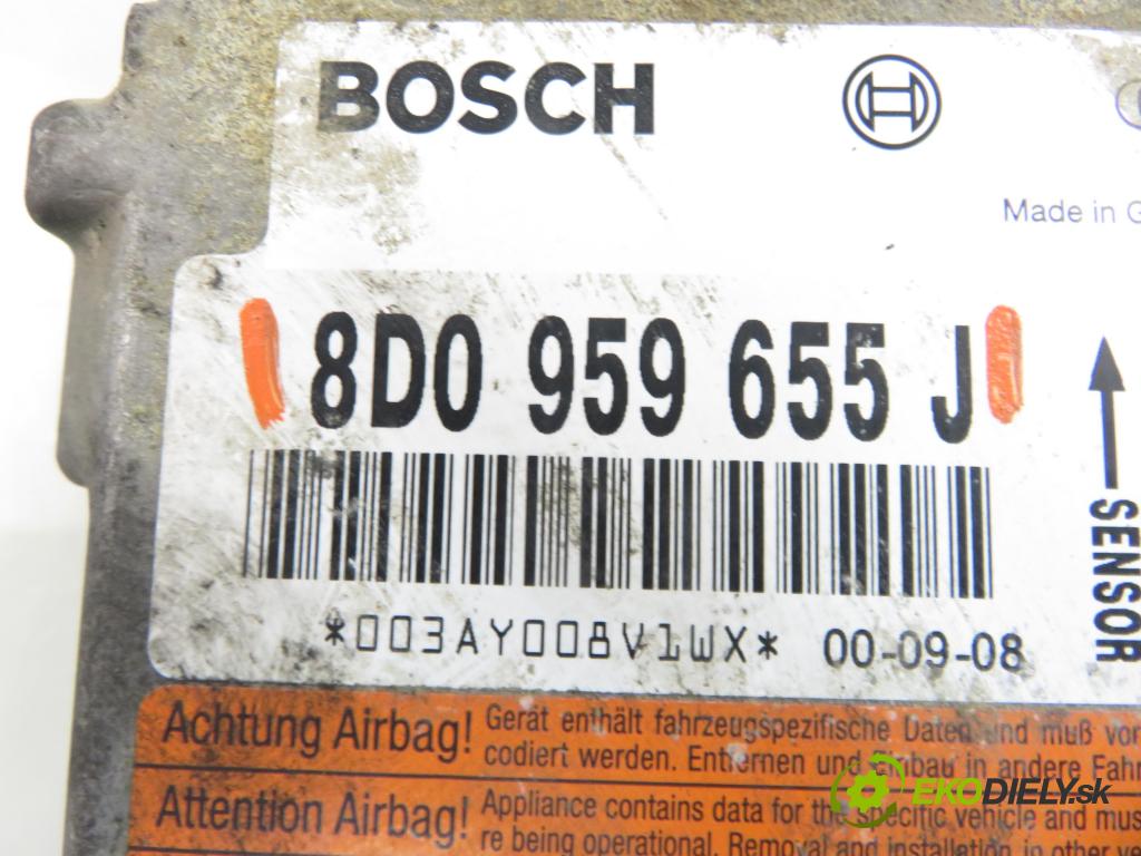 AUDI A4 Avant (8D5, B5) KOMBI 2000 85,00 1.9 TDI - AJM 1896,00 MODUL air BAG 8D0959655J ; 0285001276