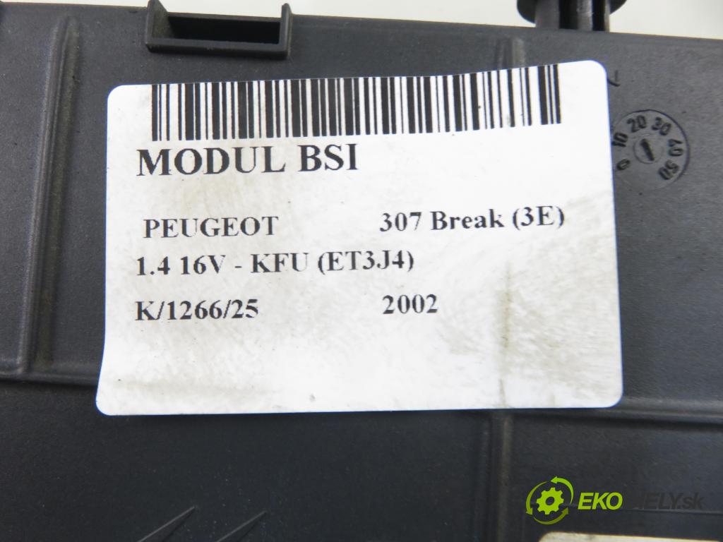 PEUGEOT 307 Break (3E) KOMBI 2002 65,00 1.4 16V - KFU (ET3J4) 1360,00 MODUL BSI 9660105680