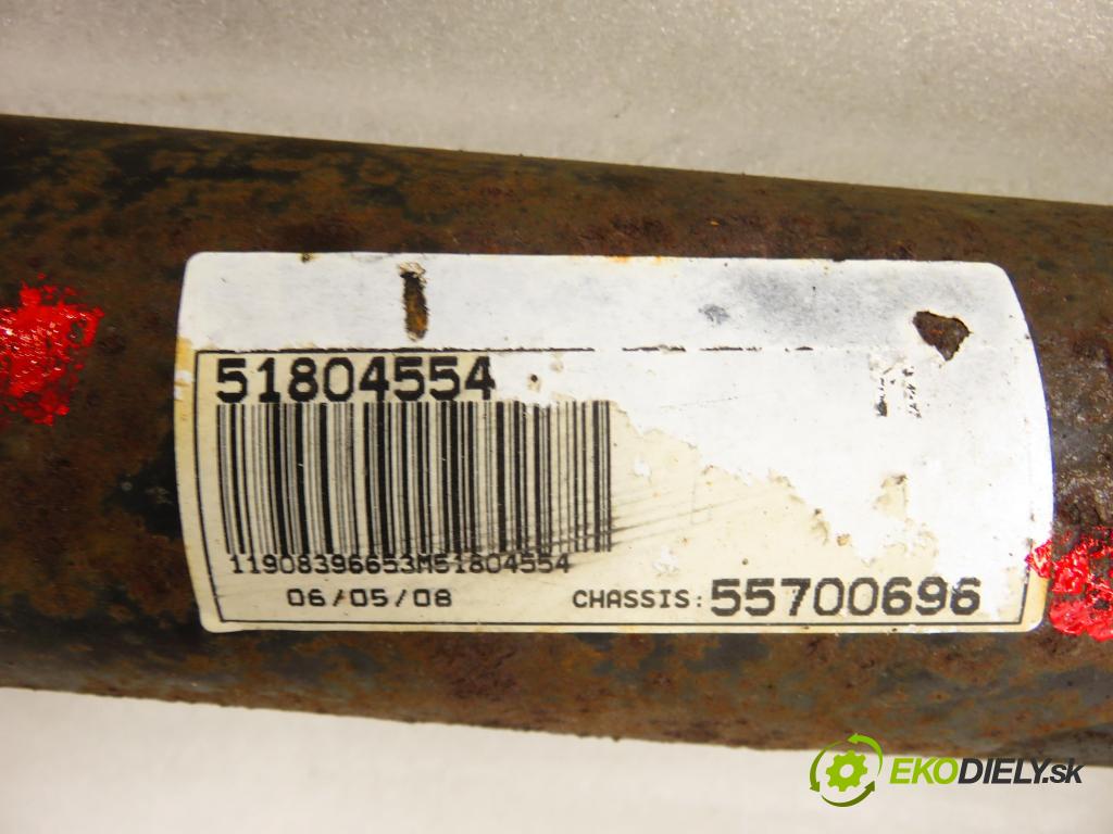 FIAT GRANDE PUNTO (199_) HB 2009 55,00 1.4 - 199 A7.000 1368,00 výztuha zadní část ABS 51804554 ; 55700696