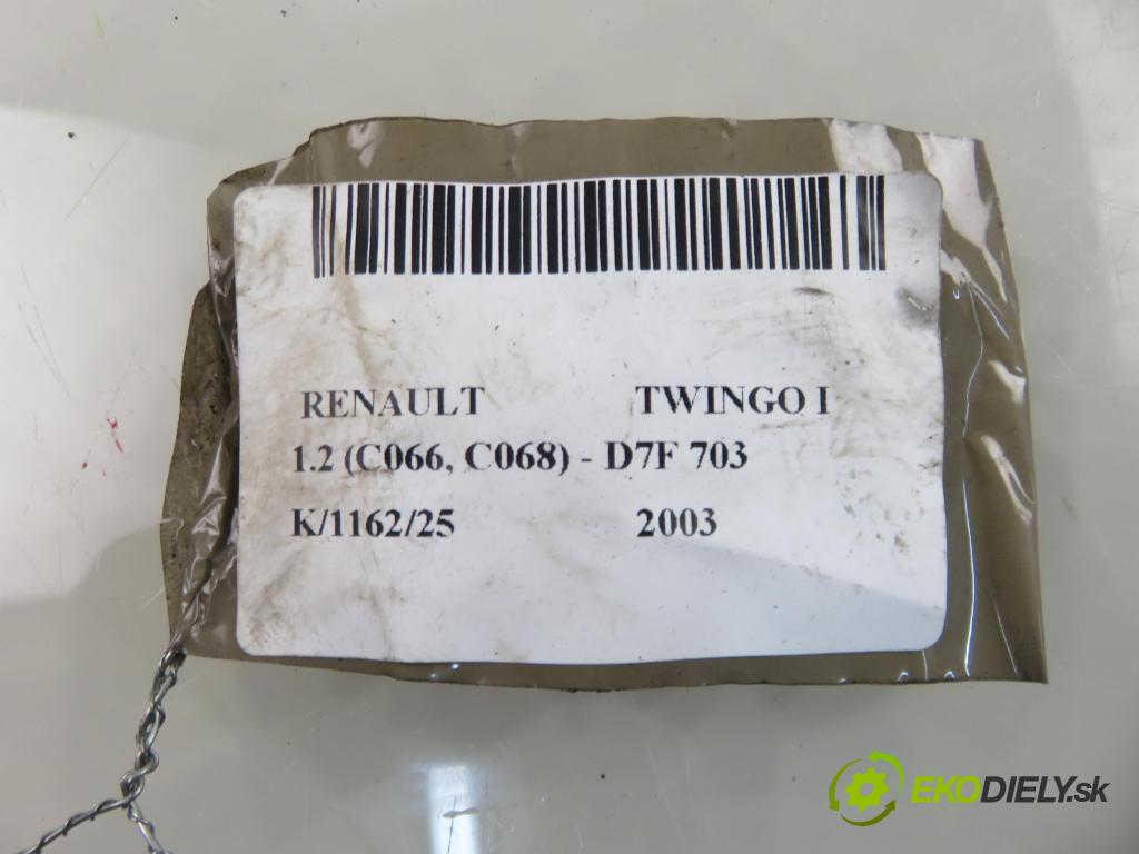 RENAULT TWINGO I (C06_) HB 2003 43,00 1.2 (C066, C068) - D7F 703 1149,00 pumpa paliva 8200058354