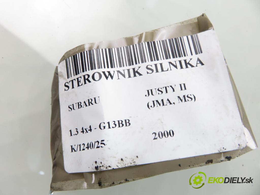 SUBARU JUSTY II (JMA, MS) HB 2000 0,00 1.3 4x4 - G13BB 1298,00 Riadiaca jednotka Motor 3392069E5 ; MB1120004495