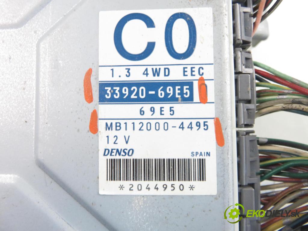 SUBARU JUSTY II (JMA, MS) HB 2000 0,00 1.3 4x4 - G13BB 1298,00 Riadiaca jednotka Motor 3392069E5 ; MB1120004495