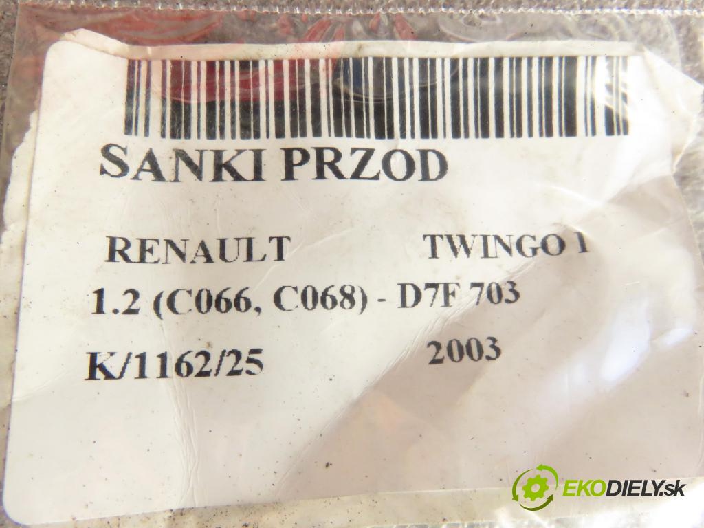 RENAULT TWINGO I (C06_) HB 2003 43,00 1.2 (C066, C068) - D7F 703 1149,00 PŘEDNÍ: