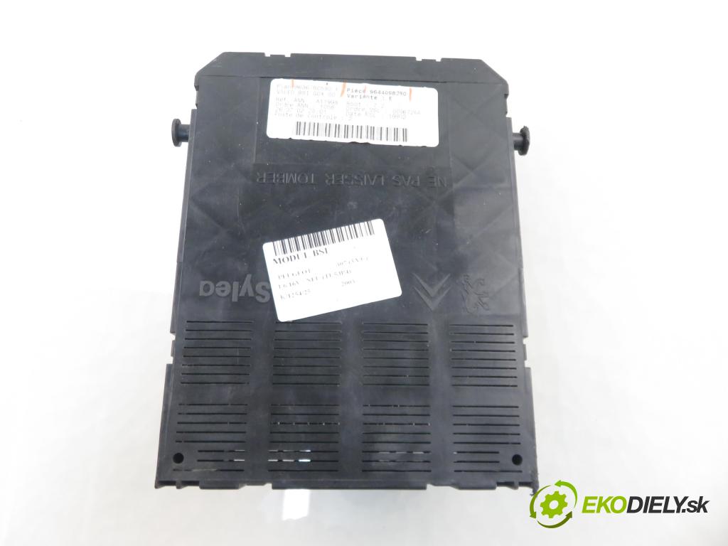 PEUGEOT 307 (3A/C) HB 2003 80,00 1.6 16V - NFU (TU5JP4) 1587,00 MODUL BSI 9636760580F ; 9644098380