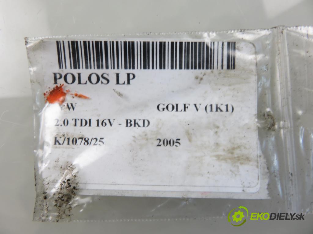 VW GOLF V (1K1) HB 2005 103,00 2.0 TDI 16V - BKD 1968,00 poloos LP 