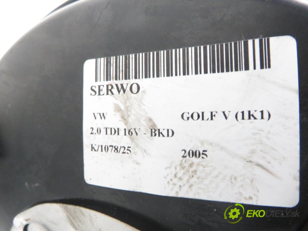 VW GOLF V (1K1) HB 2005 103,00 2.0 TDI 16V - BKD 1968,00 posilovač 1K1614105AJ ; 0204051068 (Servočerpadlo)