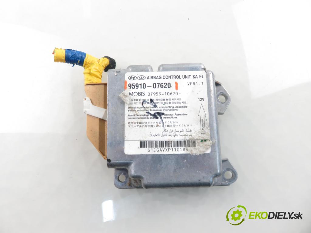 KIA PICANTO (BA) HB 2008 46,00 1.0 12V 63 - G4HE 999,00 MODUL air BAG 9591007620