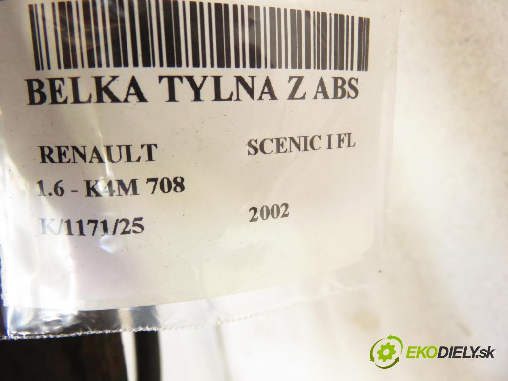 RENAULT SCENIC I (JA0/1_) MINIVAN 2002 0,00 1.6 - K4M 708 1598,00 výztuha zadní část ABS