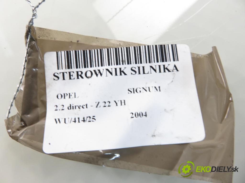 OPEL SIGNUM HB 2004 114,00 2.2 direct - Z 22 YH 2198,00 Riadiaca jednotka Motor 55558138 ; 5WK91105