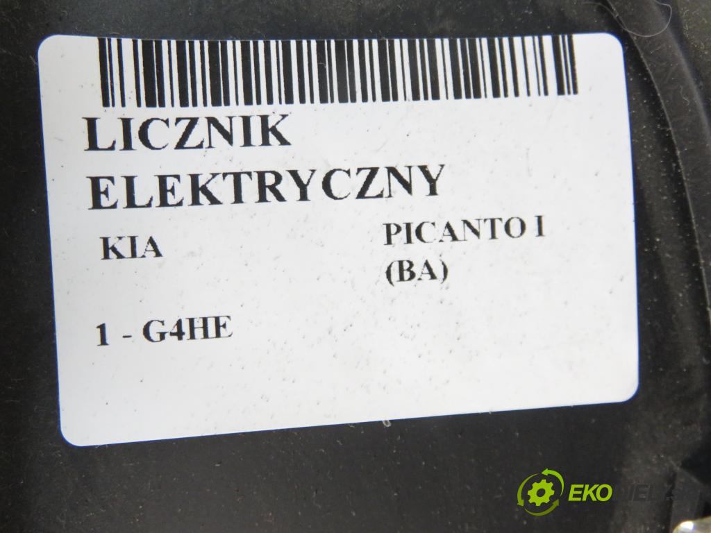 KIA PICANTO (BA) HB 2008 46,00 1.0 12V 63 - G4HE 999,00 prístrojovka elektrický 9401307110 ; 11001117500K