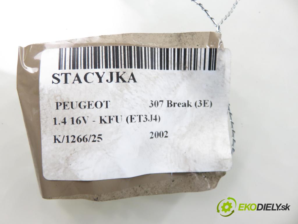 PEUGEOT 307 Break (3E) KOMBI 2002 65,00 1.4 16V - KFU (ET3J4) 1360,00 spínačka / VLOŽKY 9648445180
