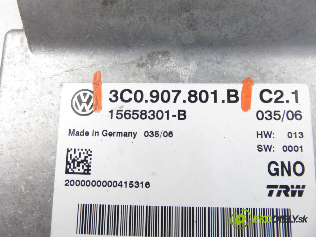 VW PASSAT B6 Variant (3C5) KOMBI 2006 77,00 1.9 TDI - BKC 1896,00 řídící jednotka brzdy MANUÁL 3C0907801B
