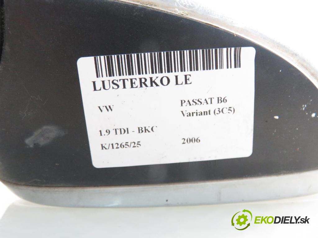 VW PASSAT B6 Variant (3C5) KOMBI 2006 77,00 1.9 TDI - BKC 1896,00 zpětné zrcátko LE 