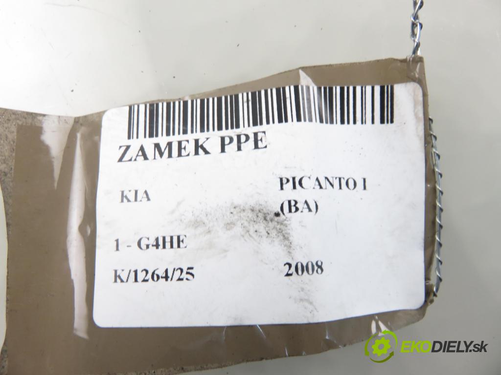 KIA PICANTO (BA) HB 2008 46,00 1.0 12V 63 - G4HE 999,00 zámok PPE 