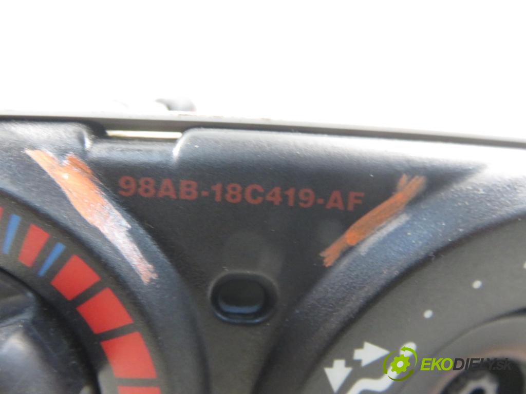 FORD FOCUS (DAW, DBW) HB 1999 74,00 1.6 16V - FYDD 1596,00 Panel kúrenia KLIMATIZACE: 98AB18C419AF