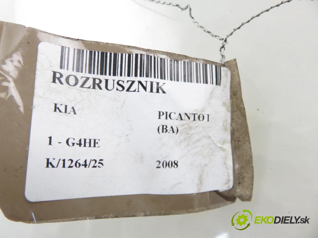 KIA PICANTO (BA) HB 2008 46,00 1.0 12V 63 - G4HE 999,00 startér 3610002555 ; TM000A37001 (Startér)