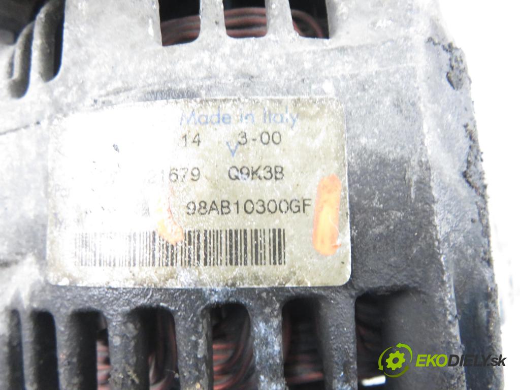 FORD FOCUS (DAW, DBW) HB 1999 74,00 1.6 16V - FYDD 1596,00 Alternátor 98AB10300GF (Alternátor)