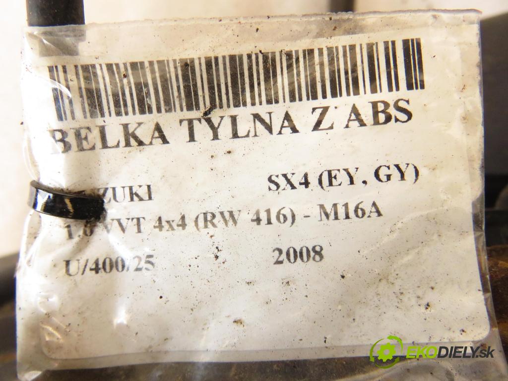 SUZUKI SX4 (EY, GY) CROSSOVER 2008 79,00 1.6 VVT 4x4 (RW 416) 107 - M16A 1586,00 výztuha zadní část ABS