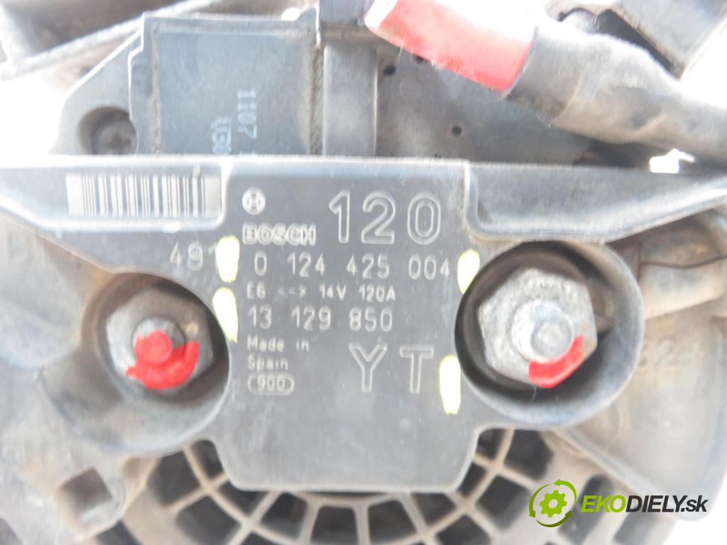 OPEL SIGNUM HB 2004 114,00 2.2 direct - Z 22 YH 2198,00 Alternátor 13129850YT ; 0124425004 (Alternátor)