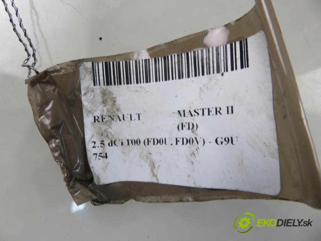 RENAULT MASTER II Skrzynia (FD) FURGON 2004 73,00 2.5 dCi 100 - G9U 754 2464,00 snímač hladiny paliva 8200258350B