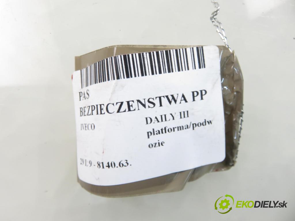 IVECO DAILY III platforma/podwozie KABINA/PLATFORMA 2000 62,00 29 L 9 - 8140.63. 2798,00 Držiak bezpečnostný PP 43594