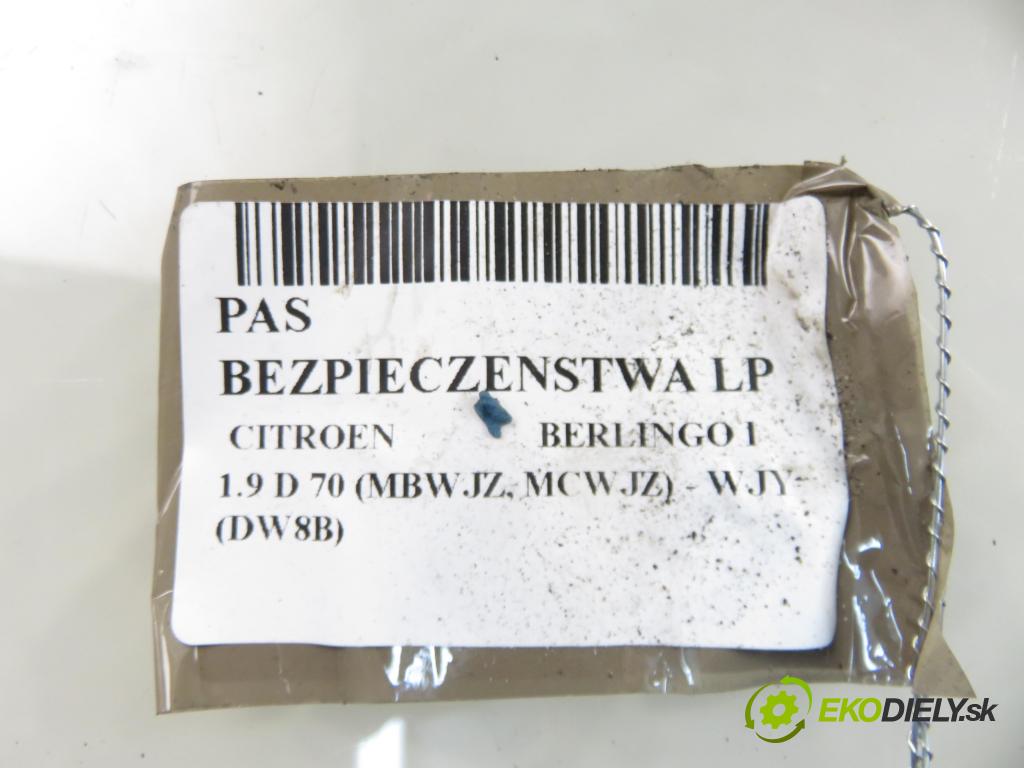 CITROEN BERLINGO FIRST Skrzynia (M_) FURGON 2001 51,00 1.9 D 70 - WJY 1868,00 držák BEZPEČNOST LP