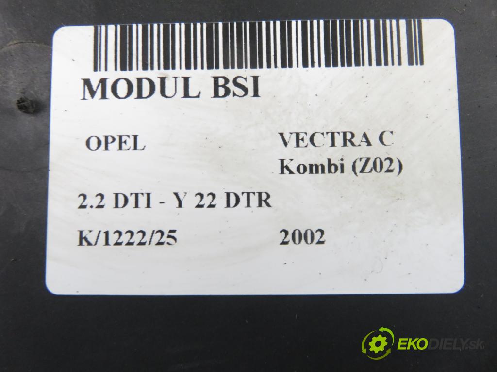 OPEL VECTRA C Kombi (Z02) KOMBI 2002 92,00 2.2 DTI - Y 22 DTR 2172,00 MODUL BSI 13170891