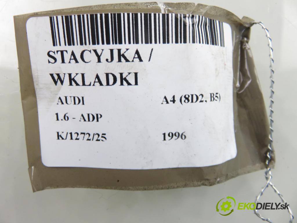 AUDI A4 (8D2, B5) SEDAN 1996 74,00 1.6 8V 100 - ADP 1595,00 spínačka / VLOŽKY 4D0905851A