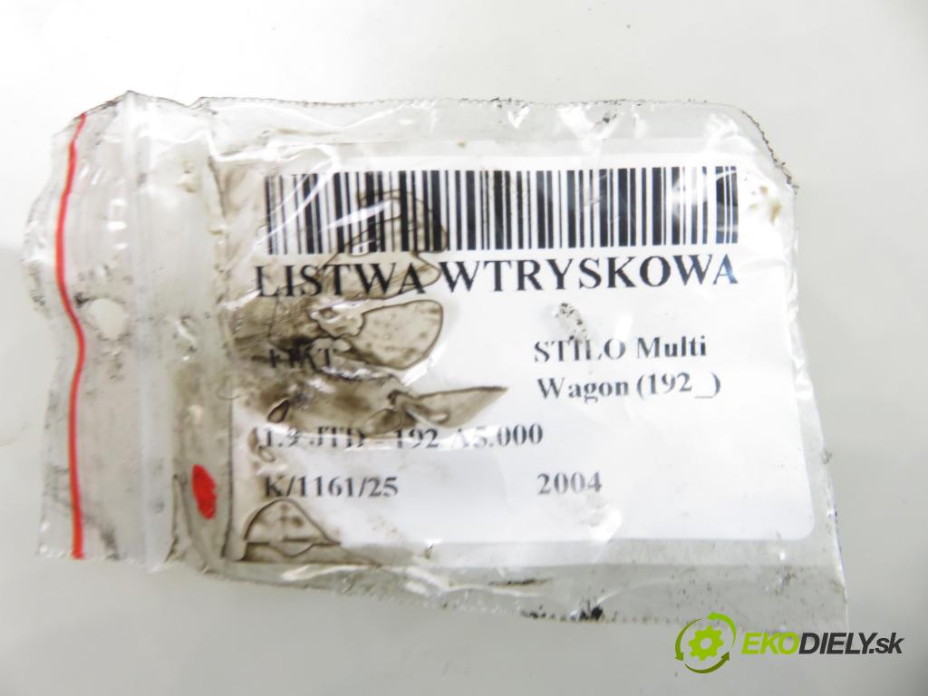 FIAT STILO Multi Wagon (192_) KOMBI 2004 103,00 1.9 JTD 16V 140 - 192 A5.000 1910,00 Lišta vstrekovacia 0445214058 ; 55187887 ; 0281002534 (Vstrekovacia lišta)