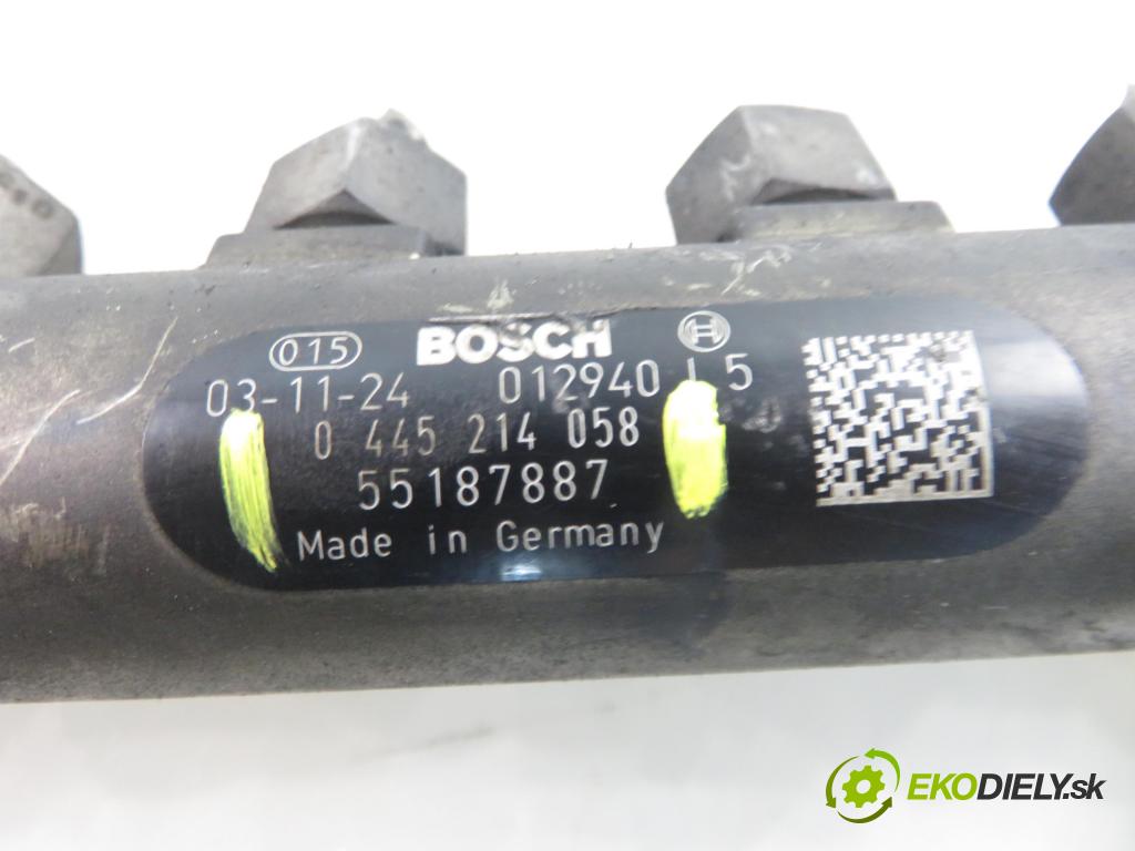 FIAT STILO Multi Wagon (192_) KOMBI 2004 103,00 1.9 JTD 16V 140 - 192 A5.000 1910,00 Lišta vstrekovacia 0445214058 ; 55187887 ; 0281002534 (Vstrekovacia lišta)