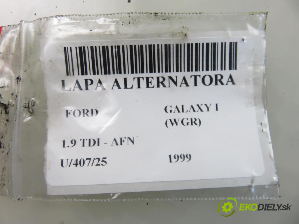 FORD GALAXY (WGR) MINIVAN 1999 81,00 1.9 TDI 110 - AFN 1896,00 uchycení alternátora 028903143AB