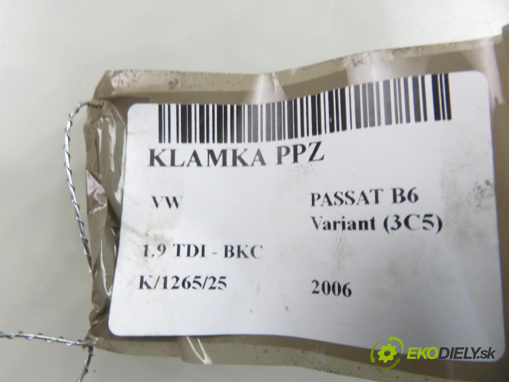 VW PASSAT B6 Variant (3C5) KOMBI 2006 77,00 1.9 TDI - BKC 1896,00 klika 